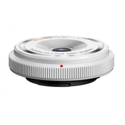 Объектив OLYMPUS BCL-0980 FISH-EYE BODY CAP LENS 9mm 1:8.0 WHITE